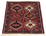 26786-Yalameh Hand-Knotted/Handmade Persian Rug/Carpet Tribal/Nomadic Authentic/ Size: 2'6" x 1'10"