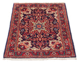 26813-Sarough Hand-Knotted/Handmade Persian Rug/Carpet Traditional Authentic/ Size: 3'2"x 2'4"