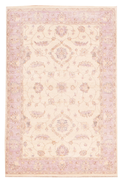 26859- Royal Ushak Hand-Knotted/Handmade Indian Rug/Carpet Traditional/Authentic/Size: 6'2" x 4'0"