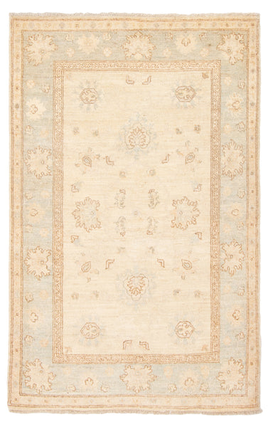 27161- Royal Ushak Hand-Knotted/Handmade Indian Rug/Carpet Traditional/Authentic/Size: 4'10" x 3'3"/147cm x 99cm