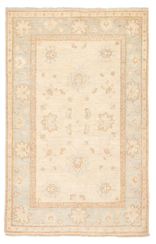 27161- Royal Ushak Hand-Knotted/Handmade Indian Rug/Carpet Traditional/Authentic/Size: 4'10" x 3'3"/147cm x 99cm