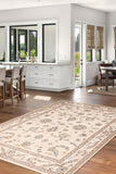 27157- Royal Ushak Hand-Knotted/Handmade Indian Rug/Carpet Traditional/Authentic/Size: 9'0" x 6'2"/274cm x 188cm