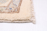 27157- Royal Ushak Hand-Knotted/Handmade Indian Rug/Carpet Traditional/Authentic/Size: 9'0" x 6'2"/274cm x 188cm