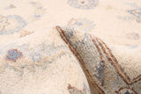 27157- Royal Ushak Hand-Knotted/Handmade Indian Rug/Carpet Traditional/Authentic/Size: 9'0" x 6'2"/274cm x 188cm