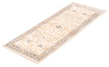 26800- Royal Ushak Hand-Knotted/Handmade Indian Rug/Carpet Traditional/Authentic/Size: 6'0" x 2'5"