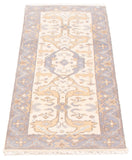 26805- Royal Ushak Hand-Knotted/Handmade Indian Rug/Carpet Traditional/Authentic/Size: 5'9" x 2'7"