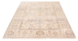 26780- Royal Ushak Hand-Knotted/Handmade Indian Rug/Carpet Traditional/Authentic/Size: 9'10" x 7'10"