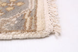 27174- Royal Ushak Hand-Knotted/Handmade Indian Rug/Carpet Traditional/Authentic/Size: 13'9" x 2'7"/419cm x 79cm