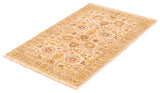 27158- Royal Ushak Hand-Knotted/Handmade Indian Rug/Carpet Traditional/Authentic/Size: 6'1" x 4'0"/185cm x 122cm
