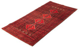 27890- Royal Balutch Persian Hand-knotted Authentic/Nomadic/Tribal Rug/Carpet/ Size: 7'7" x 3'7"/231cm x 109cm