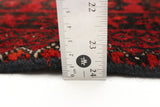 27890- Royal Balutch Persian Hand-knotted Authentic/Nomadic/Tribal Rug/Carpet/ Size: 7'7" x 3'7"/231cm x 109cm
