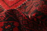 27890- Royal Balutch Persian Hand-knotted Authentic/Nomadic/Tribal Rug/Carpet/ Size: 7'7" x 3'7"/231cm x 109cm