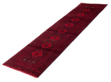 27110- Royal Balutch Persian Hand-knotted Authentic/Nomadic/Tribal Rug/Carpet/ Size: 13'1" x 3'5"