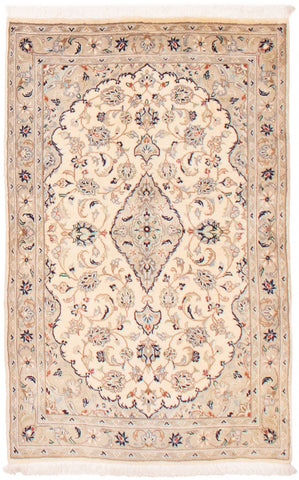 26766-Kashan Hand-Knotted/Handmade Persian Rug/Carpet Traditional/Authentic/Size: 4'7" x 3'2"