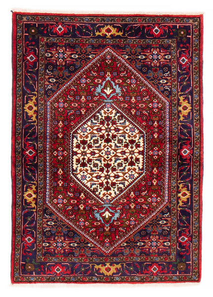 26764- Bidjar Persian Hand-knotted Authentic/Traditional Carpet/Rug/ Size: 4'8" x 3'5"