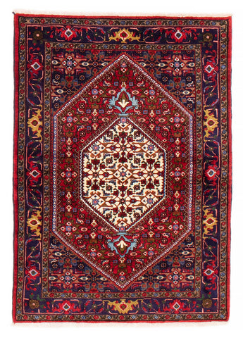 26764- Bidjar Persian Hand-knotted Authentic/Traditional Carpet/Rug/ Size: 4'8" x 3'5"