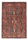 26760- Bidjar Persian Hand-knotted Authentic/Traditional Carpet/Rug/ Size: 5'3" x 3'4"