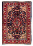 27861-Sarough Hand-Knotted/Handmade Persian Rug/Carpet Traditional Authentic/ Size: 7'3"x 4'9"/221cm x 145cm