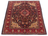 27861-Sarough Hand-Knotted/Handmade Persian Rug/Carpet Traditional Authentic/ Size: 7'3"x 4'9"/221cm x 145cm
