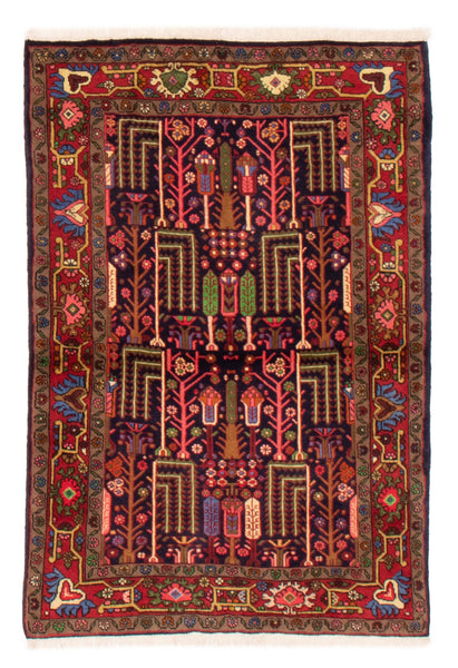 27891-Bidjar Hand-Knotted/Handmade Persian Rug/Carpet Traditional/ Authentic/ Size: 4'11"x 3'4"/150cm x 102cm