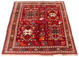 27870- Shiraz Persian Hand-knotted/Authentic/Traditional Nomadic/Tribal / Size: 7'10" x 4'11"/239cm x 150cm