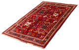 27870- Shiraz Persian Hand-knotted/Authentic/Traditional Nomadic/Tribal / Size: 7'10" x 4'11"/239cm x 150cm