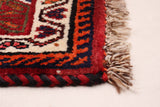 27870- Shiraz Persian Hand-knotted/Authentic/Traditional Nomadic/Tribal / Size: 7'10" x 4'11"/239cm x 150cm