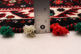 27883- Shiraz Persian Hand-knotted/Authentic/Traditional Nomadic/Tribal / Size: 5'9" x 3'10"/175cm x 117cm