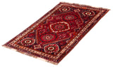 27892- Shiraz Persian Hand-knotted/Authentic/Traditional Nomadic/Tribal / Size: 5'5" x 3'7"/165cm x 109cm