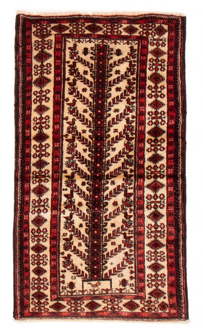 26755- Royal Balutch Persian Hand-knotted Authentic/Nomadic/Tribal Rug/Carpet/ Size: 5'4" x 3'0"