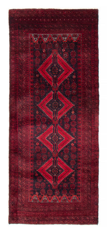 27115- Royal Balutch Persian Hand-knotted Authentic/Nomadic/Tribal Rug/Carpet/ Size: 6'0" x 2'8"