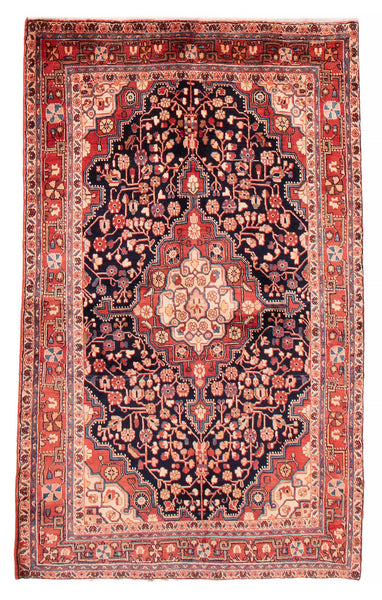 26776-Sarough Hand-Knotted/Handmade Persian Rug/Carpet Traditional Authentic/ Size: 6'9"x 4'2"