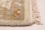 27175- Royal Ushak Hand-Knotted/Handmade Indian Rug/Carpet Traditional/Authentic/Size: 9'2" x 6'1"/279cm x 185cm