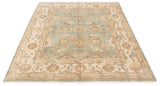 26842- Royal Ushak Hand-Knotted/Handmade Indian Rug/Carpet Traditional/Authentic/Size: 10'0" x 7'10"