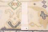 27173- Royal Ushak Hand-Knotted/Handmade Indian Rug/Carpet Traditional/Authentic/Size: 9'5" x 2'6"/287cm x 76cm