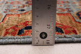 26861- Chobi Ziegler Afghan Hand-knotted Contemporary/Modern Carpet/Rug/ Size: 10'0" x 2'5"