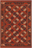 16244-Khal Mohammad Hand-Knotted/Handmade Afghan Rug/Carpet Traditional/Authentic/ Size: 9'9" x 6'9"/ 297cm x 206cm