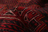 27887- Balutch Persian Hand-knotted Authentic/Nomadic/Tribal Rug/Carpet/ Size: 9'9" x 4'7"/297cm x 140cm