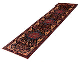 27118-Hamadan Hand-Knotted/Handmade Persian Rug/Carpet Tribal/Nomadic Authentic/ Size: 15'8" x 3'5"