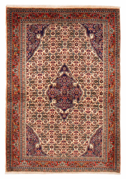 27102-Bidjar Hand-Knotted/Handmade Persian Rug/Carpet Traditional/ Authentic/ Size: 5'5"x 3'9"