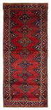27878-Hamadan Hand-Knotted/Handmade Persian Rug/Carpet Tribal/Nomadic Authentic/ Size: 9'9" x 3'10"/297cm x 117cm