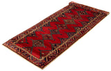 27878-Hamadan Hand-Knotted/Handmade Persian Rug/Carpet Tribal/Nomadic Authentic/ Size: 9'9" x 3'10"/297cm x 117cm