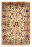 27119- Tabriz Persian Hand-knotted Carpet Authentic/Traditional Carpet/Rug/Size: 4'8" x 3'3"