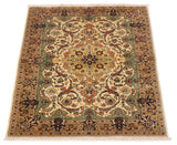 27119- Tabriz Persian Hand-knotted Carpet Authentic/Traditional Carpet/Rug/Size: 4'8" x 3'3"