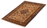 27099-Ghom Hand-knotted/Handmade Persian Rug/Carpet Traditional Authentic/ Size: 4'9" x 3'7"