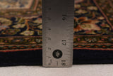 27099-Ghom Hand-knotted/Handmade Persian Rug/Carpet Traditional Authentic/ Size: 4'9" x 3'7"