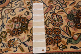 27099-Ghom Hand-knotted/Handmade Persian Rug/Carpet Traditional Authentic/ Size: 4'9" x 3'7"
