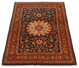 27081-Ghom Hand-knotted/Handmade Persian Rug/Carpet Traditional Authentic/ Size: 5'5" x 3'3"