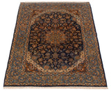 27043- Isfahan Persian Hand-Knotted Authentic/Traditional Carpet/Rug/Silk base/ Size: 5'7'' x 3'6''
