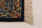 27043- Isfahan Persian Hand-Knotted Authentic/Traditional Carpet/Rug/Silk base/ Size: 5'7'' x 3'6''